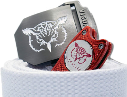 Elite Switchblade Golf Divot Repair Tool Set with Ball Marker - Sturdy Anodized Aluminum - Perfect Golf Accessory Gift
