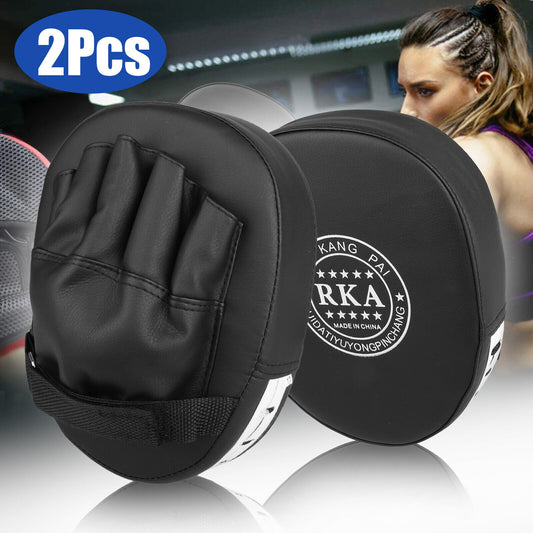 2 PIEZAS MMA Guantes De Boxeo De Boxeo Guantes De Combate Patada Objetivo Enfoque Almohadillas De Entrenamiento