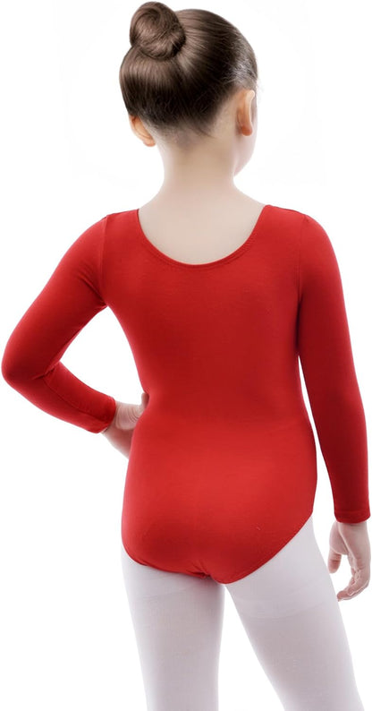 Long Sleeve Toddler Gymnastics Leotards, Ballet Dance Leotard Gymnastics for Girls