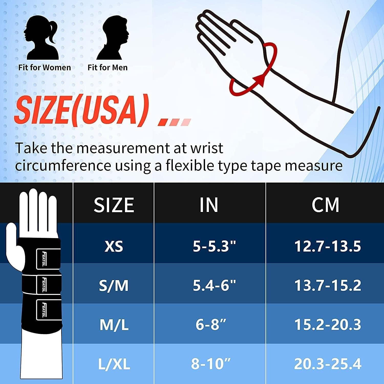 Wrist Brace Hand Brace, Carpal Tunnel Wrist Splint Night Support for Women Men, Pain Relief Support -Tendonitis, Arthritis, Sprain, Right Hand, Small/Medium