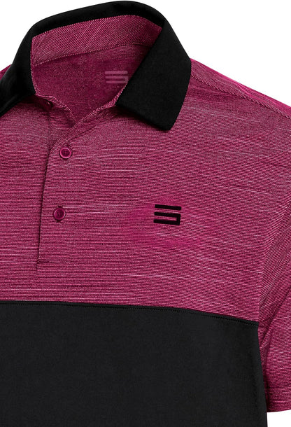 Quick Dry Golf Shirts for Men - Moisture Wicking Short-Sleeve Casual Polo Shirt